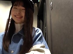 702NOSKN-046 Sizzling Asian Temptress Sucks Him Dry, Then Takes His Load Deep