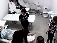 Ukrainian_Cosmetic_salon_3 Passionate Housekeeper Leads Steamy Private Room Orgies