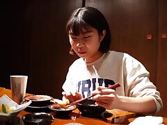 110AKDL-180 Sizzling Japanese Teen Delights in Doggy Style & Creamy Finale