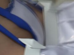 osirimarudasi Flight Attendant's Irresistible Curves Tempt Passengers Aboard