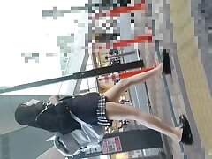 00_SHIChan2022pan Leggy Temptress in Fishnets Moans for Hard, Palpitating Cock Thrills