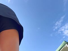 tennis4 Passionate Asian Beauty in Black Stockings-Wild Face Sitting Fantasy