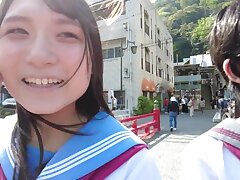 TANP-023 Seductive Glasses Brunette Delivers Intense Blowjob & Passionate Fuck