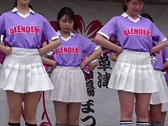 cheer_015 Sizzling Asian Goddess Thrills in Sultry 69 On Luxe Couch