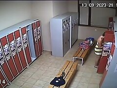 Fitness_Club_Locker_Room_3 Seductive Japanese Wife Invites Neighbor for Forbidden Pleasure Night