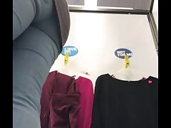 Old_Navy_Dressing_Rooms_2 Wild Vixen Screams in Ecstasy, Begging for More in Orgy Frenzy!