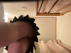 kigae14 Sizzling Costume Babe Delivers Hot Blowjob & Gets Roughly Pleasured