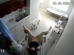 New_super_gynecological_cabinet_210 Kaoru Mugi's Sultry Night-Vibrator & Cock Under Pink Lingerie