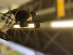 folh Wife's Secret Encounter-Hot Passion with Lover Under Husband's Watchful Eye