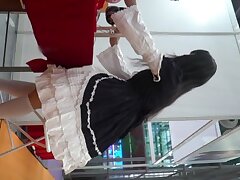 cce126 Passionate Japanese Teen Delights in Doggy Style Bliss & Creamy Finish