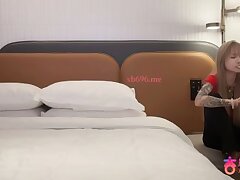 Hong_Qi_Tanhua_Hotel_Hookup_5 Seductive Cutie's Vibrating Dildo Adventure-Night of Pleasure